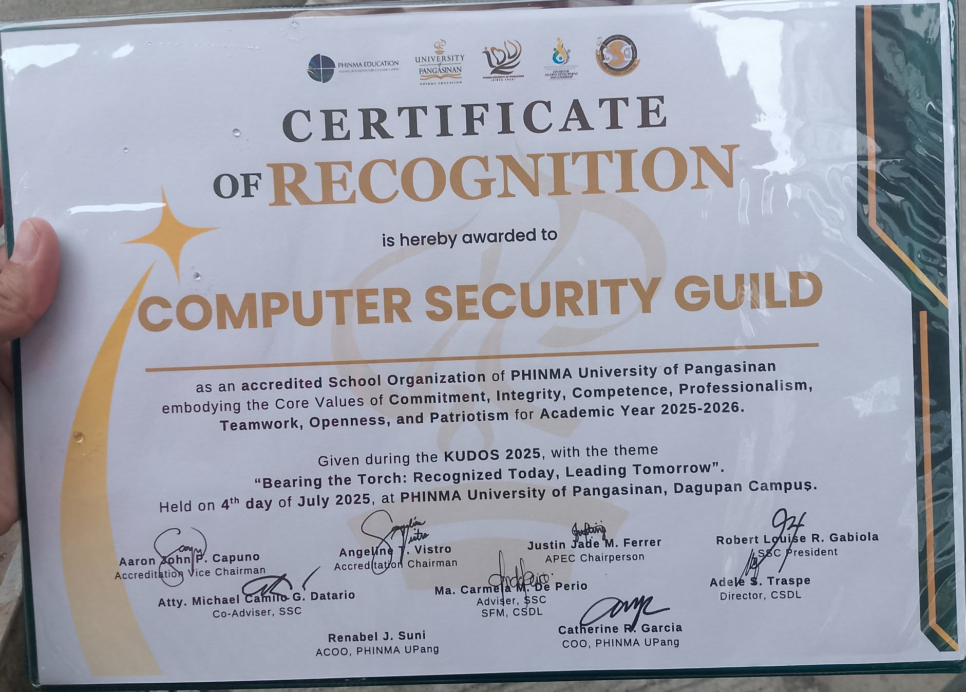 Cybersecurity Fundamentals Certificate