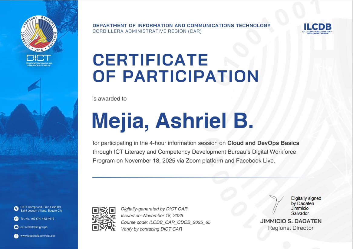Web Development Certificate