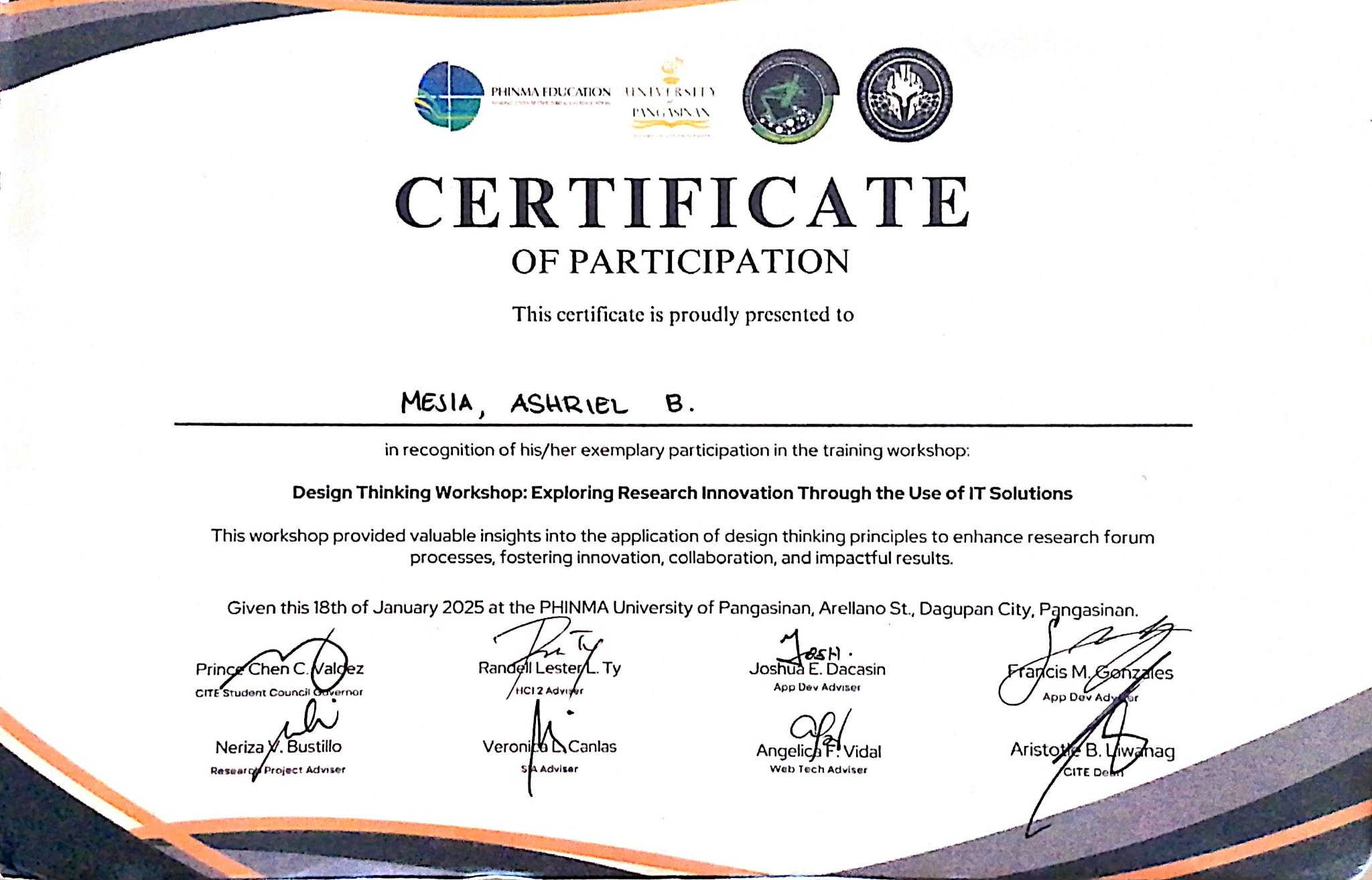 Python Programming Certificate